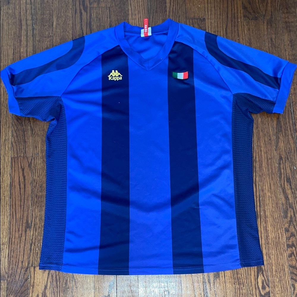 Kappa Blue Striped Jersey